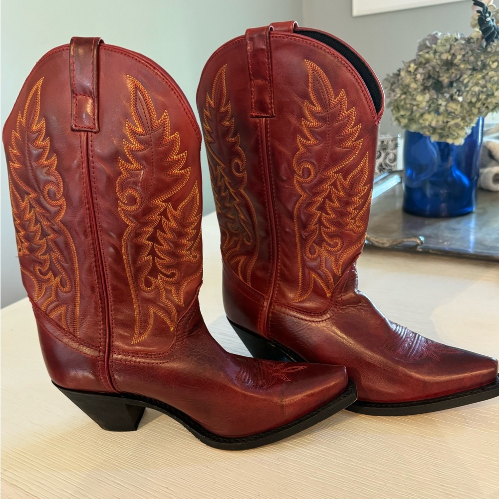 Women’s Laredo 51055 Red Cowboy Boots